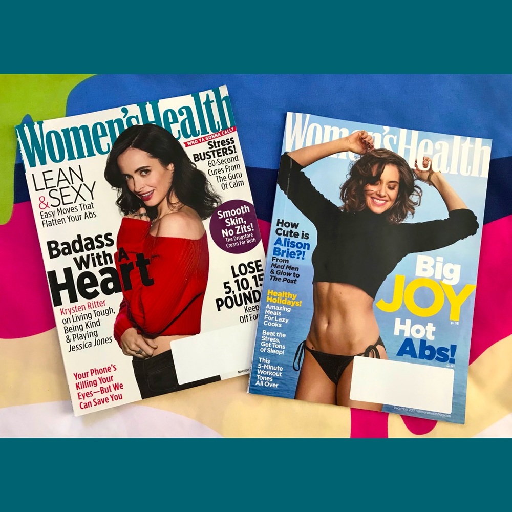 Women’s Health magazines 2017